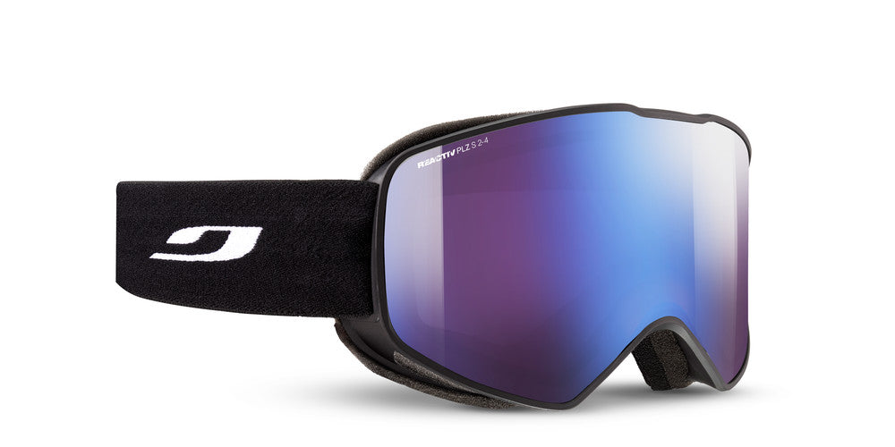 Julbo Cyclon Skibrille – Schwarz – REACTIV 2-4 Polarized – Frontansicht