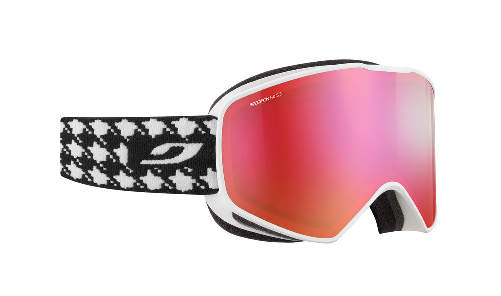Julbo Cyclon Skibrille – Weiß / Schwarz – Spectron HD 3 – Frontansicht