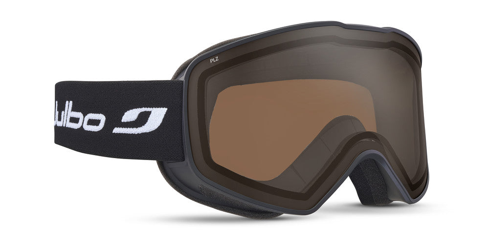 Julbo Cyclon Skibrille – Schwarz / Weiß – Polarized 2 – Frontansicht