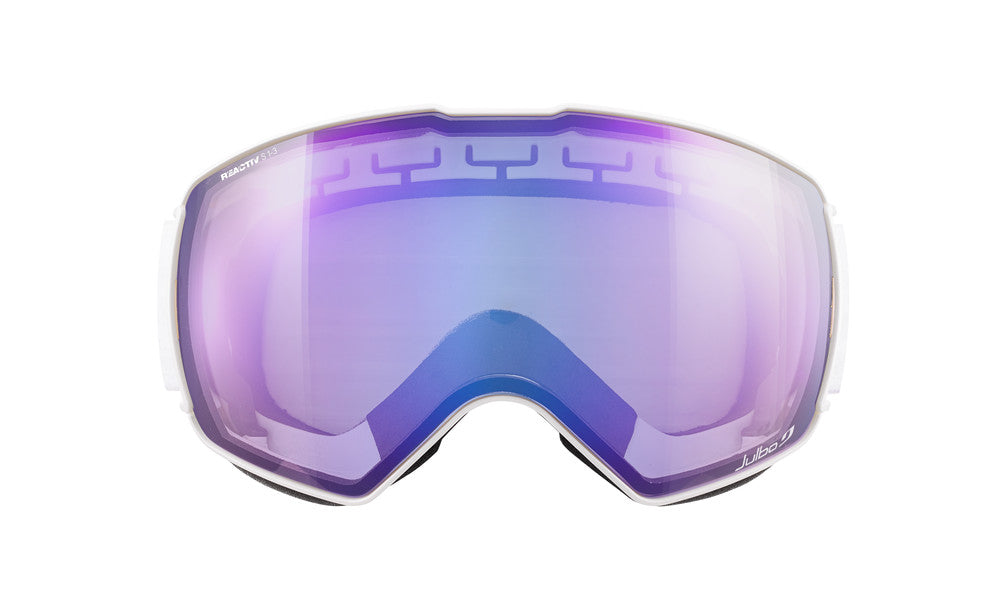 Julbo Lightyear Skibrille – Weiß – REACTIV 1-3 High Contrast – Detailansicht