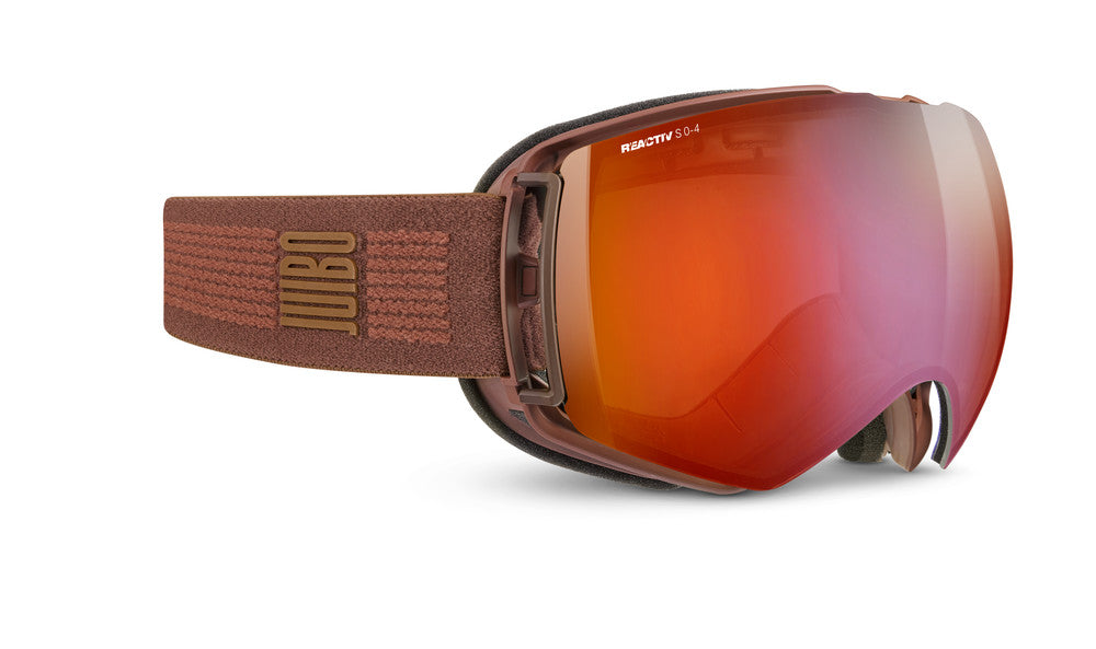 Julbo Lightyear Skibrille – Braun / Schwarz – REACTIV 0-4 High Contrast – Frontansicht