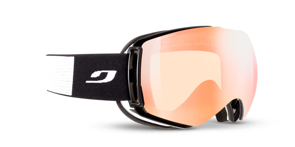 Julbo Lightyear Skibrille – Weiß / Schwarz – Spectron HD 1 – Frontansicht