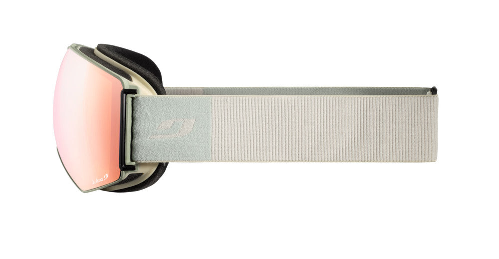 Julbo Lightyear Skibrille – Grün / Beige – Spectron HD 1 – Seitenansicht