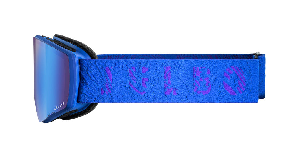 Julbo Razor Edge Skibrille – Blau / Schwarz – REACTIV HD 1-3 – Detailansicht