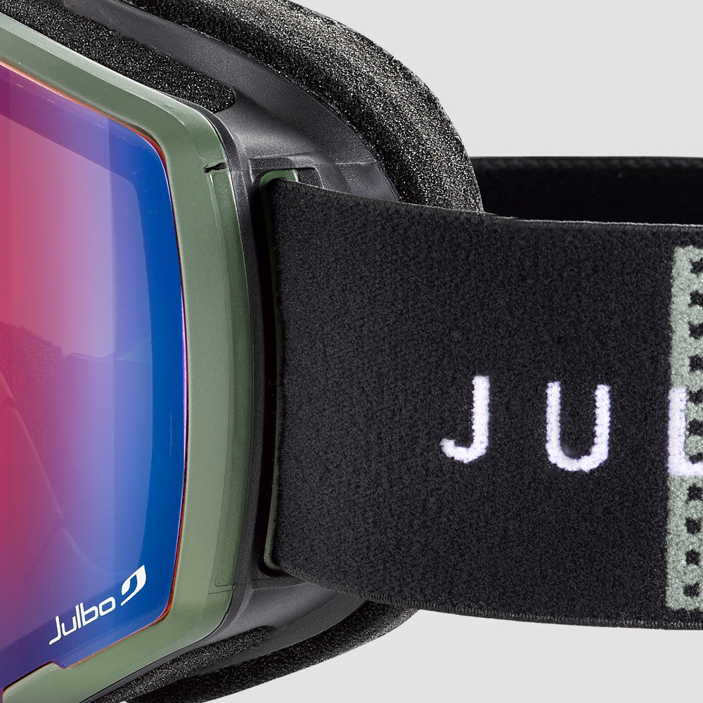 Julbo Razor Edge Skibrille – Grün / Schwarz – Spectron 2 – Detailansicht