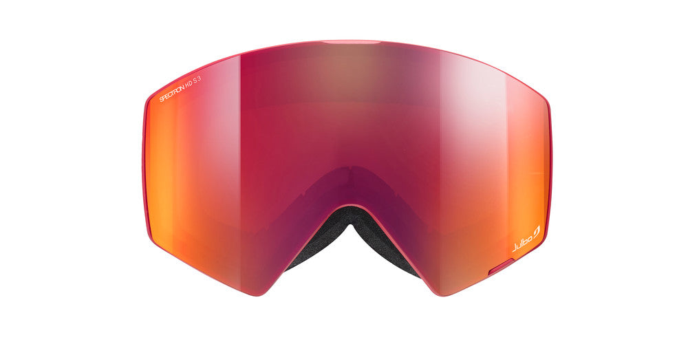Julbo Razor Edge Skibrille – Rot / Schwarz – Spectron HD 3 – Seitenansicht