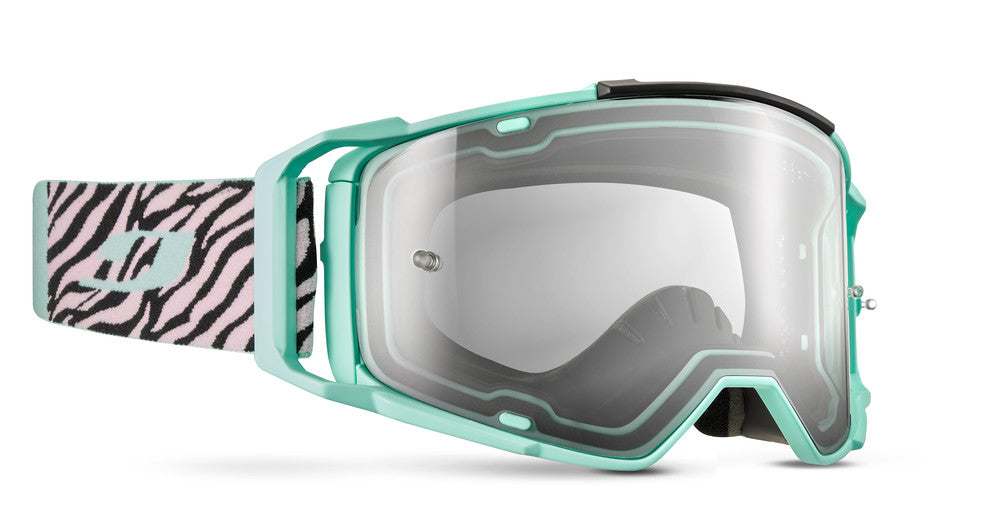 Julbo Shuttle MTB-Brille – Mint / Rosa – Spectron 0 – Frontansicht