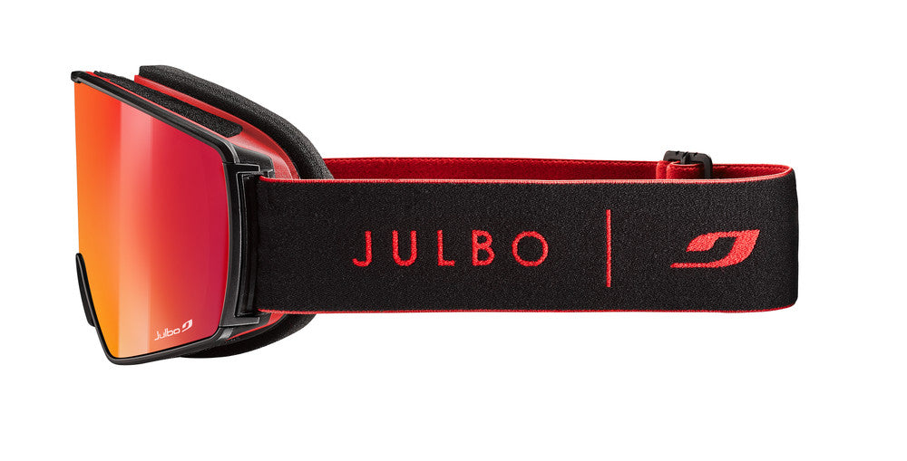 Julbo Launcher Skibrille – Schwarz / Rot – Spectron HD 3 – Detailansicht