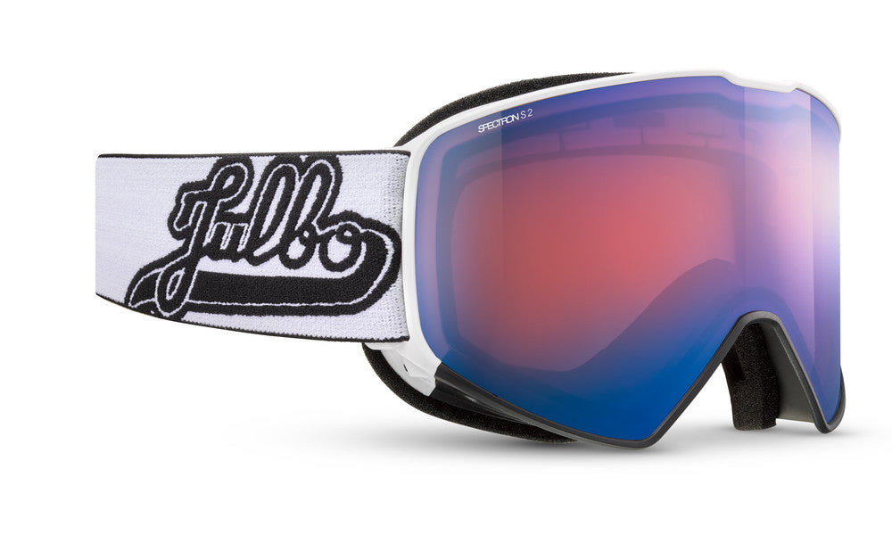 Julbo Cyrius-X Skibrille – Weiß / Schwarz – Spectron 2 – Frontansicht