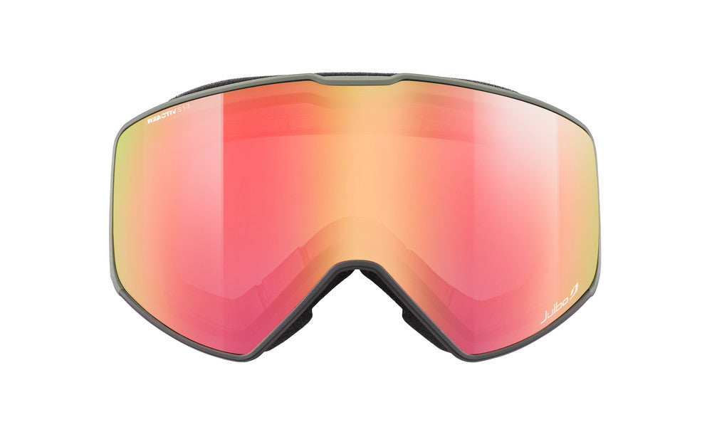 Julbo Cyrius-X Skibrille – Grün / Schwarz – REACTIV 1-3 High Contrast – Detailansicht