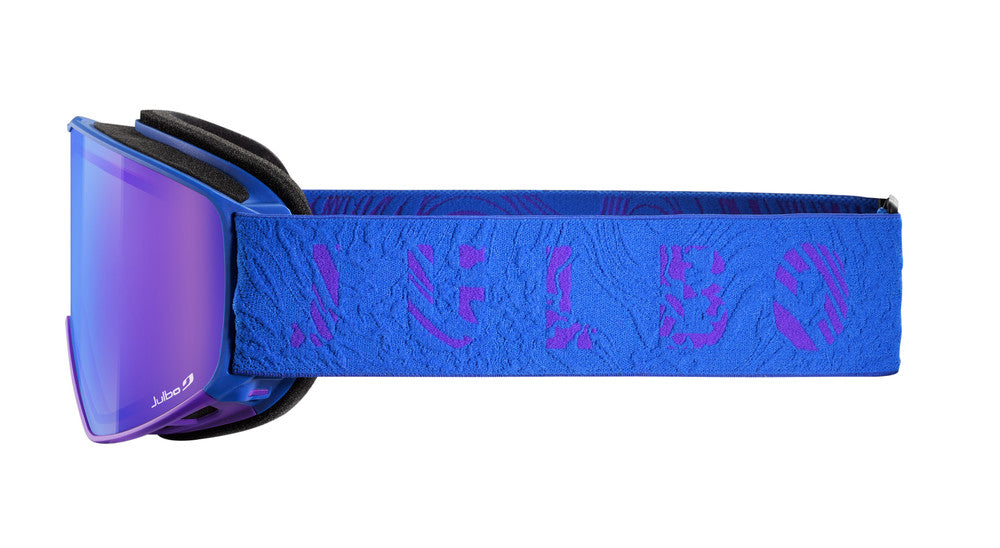 Julbo Cyrius-X Skibrille – Blau – REACTIV 1-3 High Contrast – Detailansicht