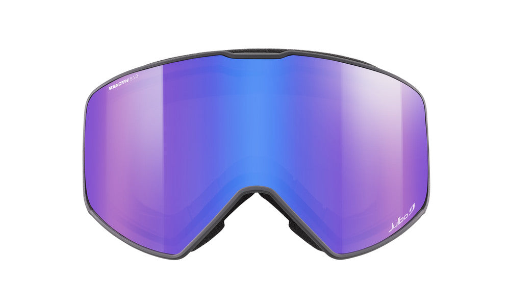 Julbo Cyrius-X Skibrille – Schwarz / Grau – REACTIV 1-3 High Contrast – Detailansicht