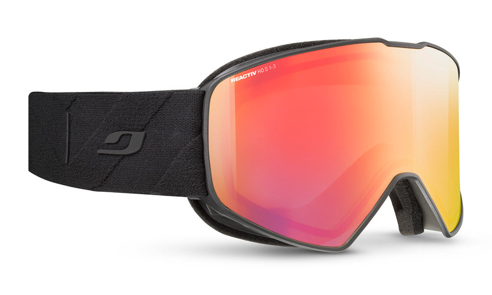 Julbo Cyrius-X Skibrille – Schwarz – REACTIV HD 1-3 – Frontansicht