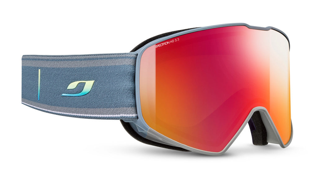 Julbo Cyrius-X Skibrille – Dunkelblau / Grau – Spectron HD 3 – Frontansicht
