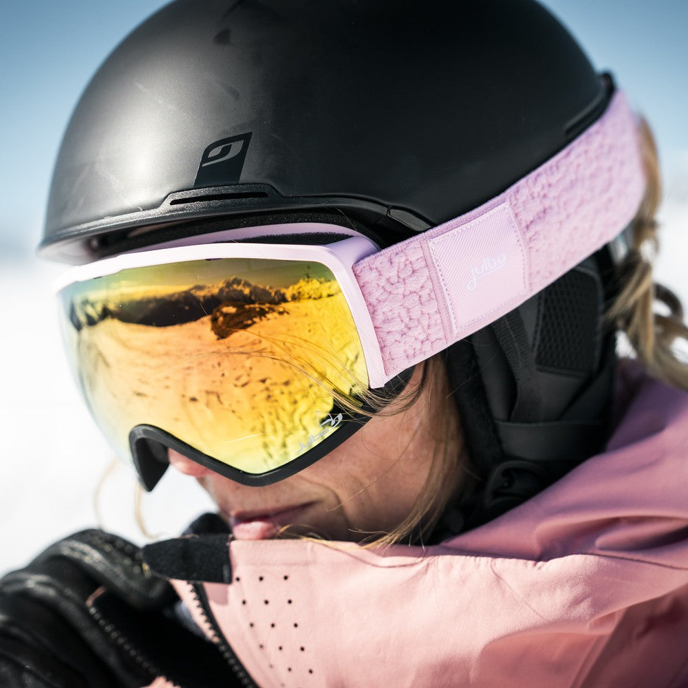 Julbo Hit Skibrille – Rosa / Schwarz – REACTIV 1-3 High Contrast – Detailansicht