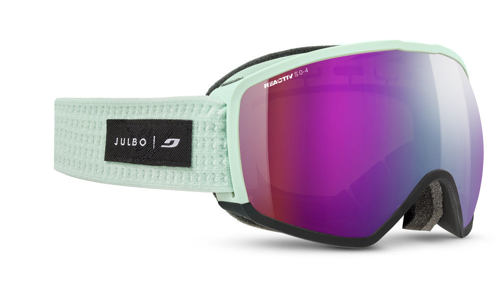 Julbo Hit Skibrille – Mint / Schwarz – REACTIV 0-4 High Contrast – Frontansicht