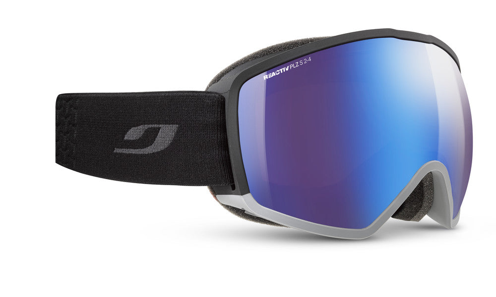 Julbo Hit Skibrille – Schwarz / Grau – REACTIV 2-4 Polarized – Frontansicht