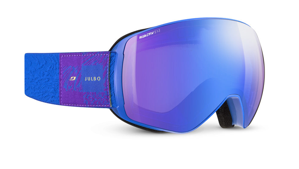 Julbo Stormchaser Skibrille – Blau – REACTIV 1-3 High Contrast – Frontansicht