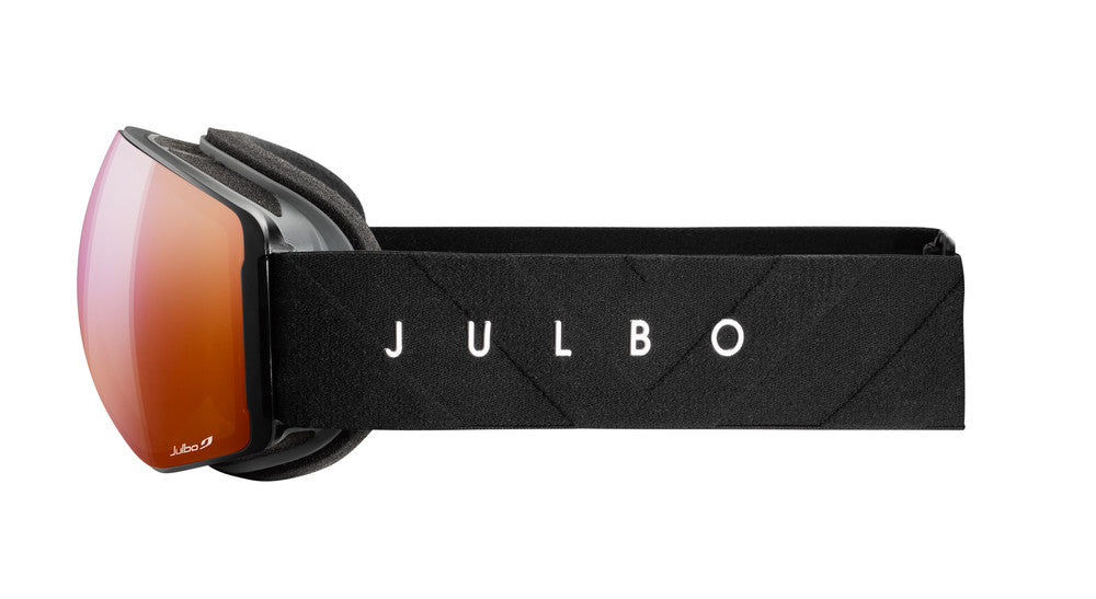 Julbo Stormchaser Skibrille – Schwarz / Schwarz – REACTIV 0-4 High Contrast – Seitenansicht
