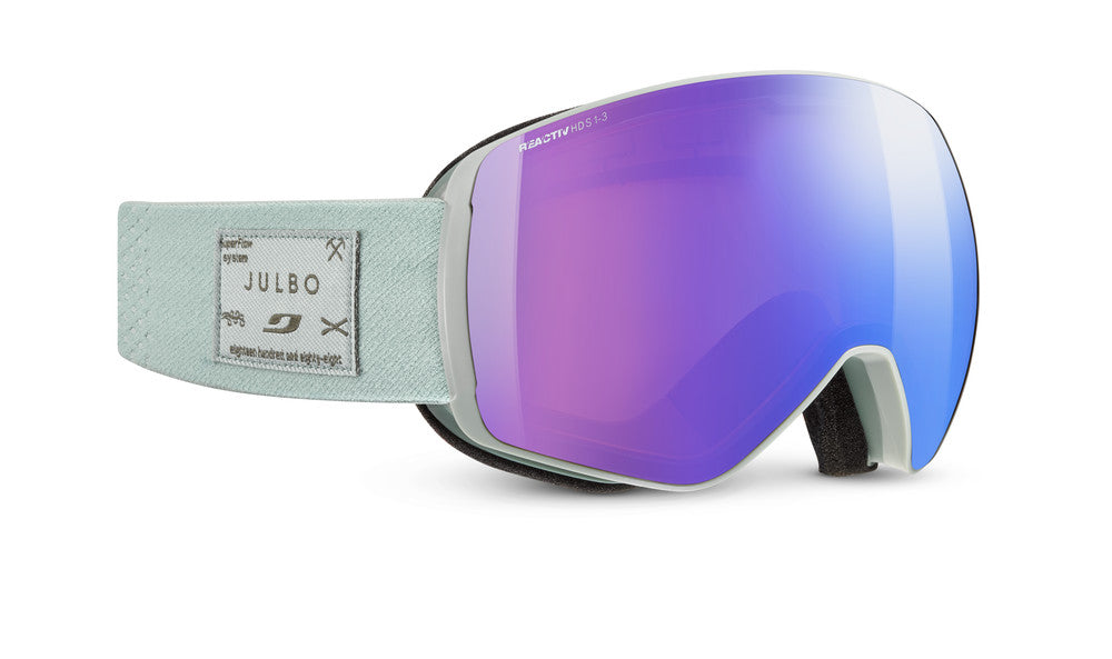 Julbo Stormchaser Skibrille – Grau / Schwarz – REACTIV HD 1-3 – Frontansicht