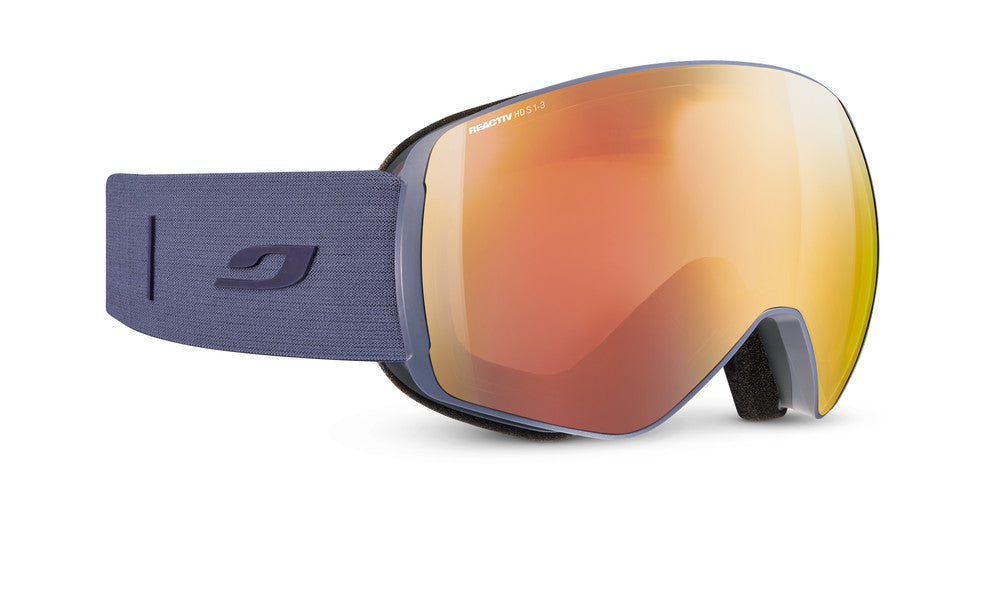 Julbo Stormchaser Skibrille – Blau / Schwarz – REACTIV HD 1-3 – Frontansicht