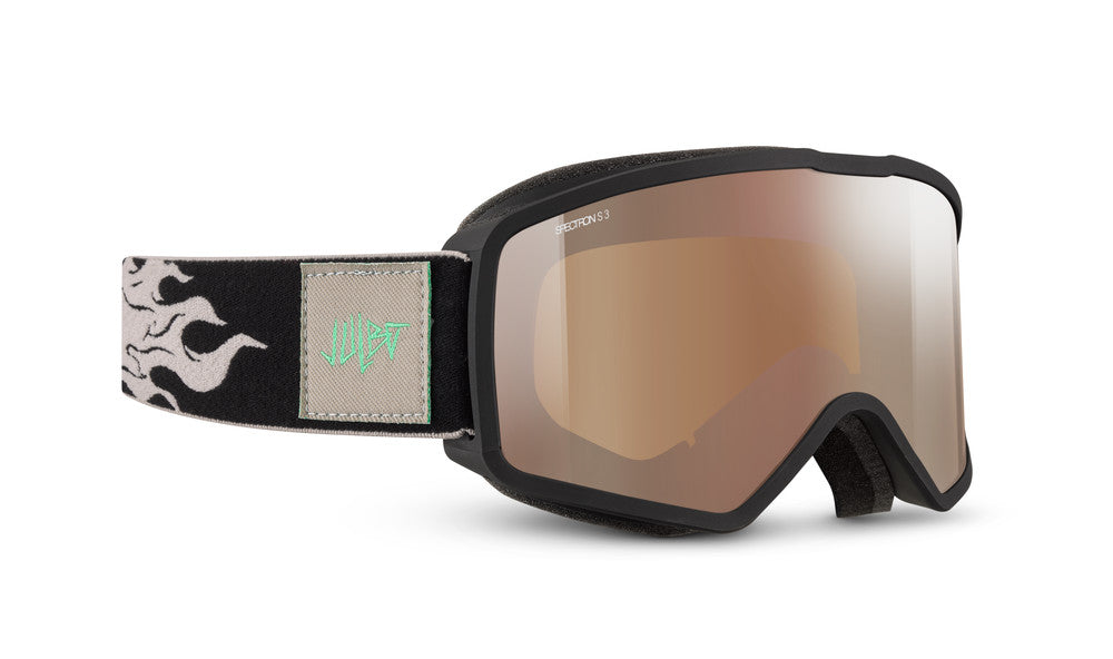 Julbo Banger Skibrille – Schwarz / Schwarz – Spectron 3 – Frontansicht