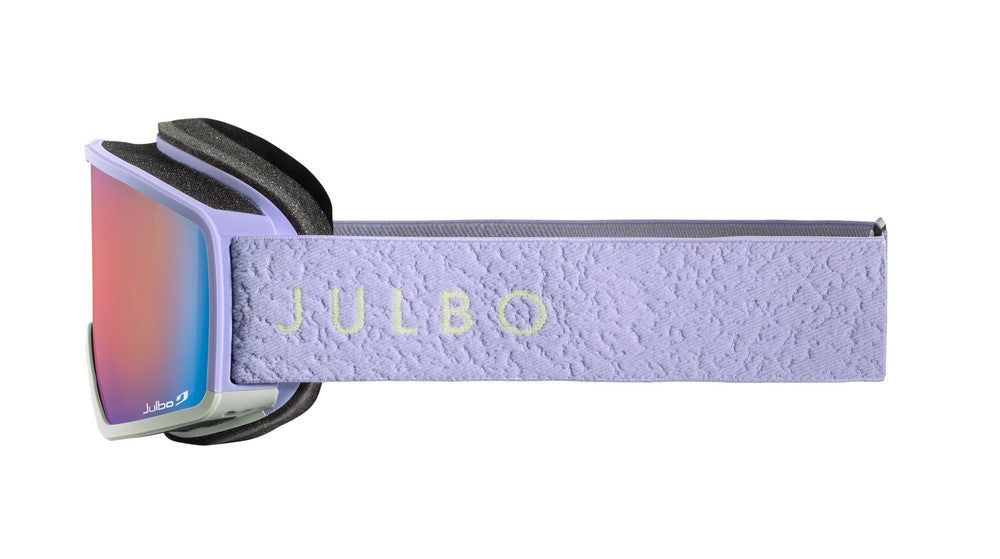 Julbo Banger Skibrille – Violett / Grün – Spectron 2 – Seitenansicht