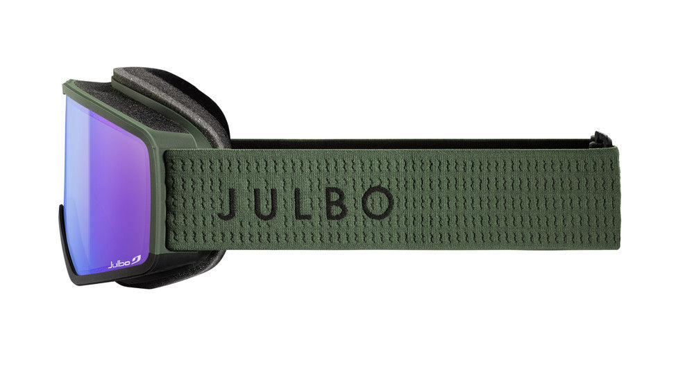 Julbo Banger Skibrille – Grün / Schwarz – REACTIV HD 1-3 – Seitenansicht