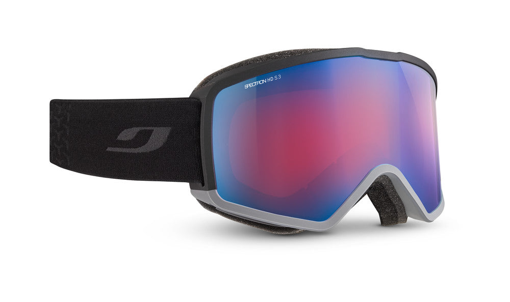 Julbo Banger Skibrille – Schwarz / Grau – Spectron HD 3 – Frontansicht