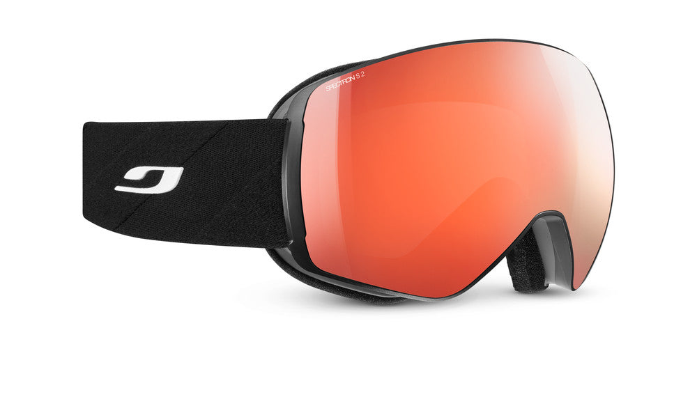 Julbo Stormchaser OTG Skibrille – Schwarz / Schwarz – Spectron 2 – Frontansicht