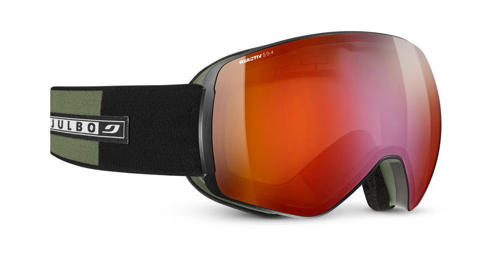 Julbo Stormchaser OTG Skibrille – Grün / Schwarz – REACTIV 0-4 High Contrast – Frontansicht