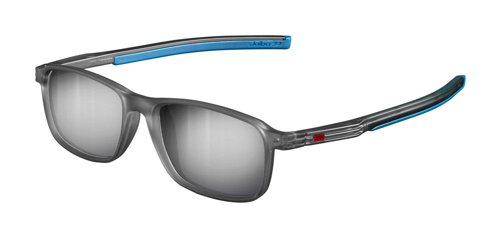 Julbo Ikko Kindersonnenbrille – Grau Durchscheinend / Blau – Spectron 3 – Frontansicht