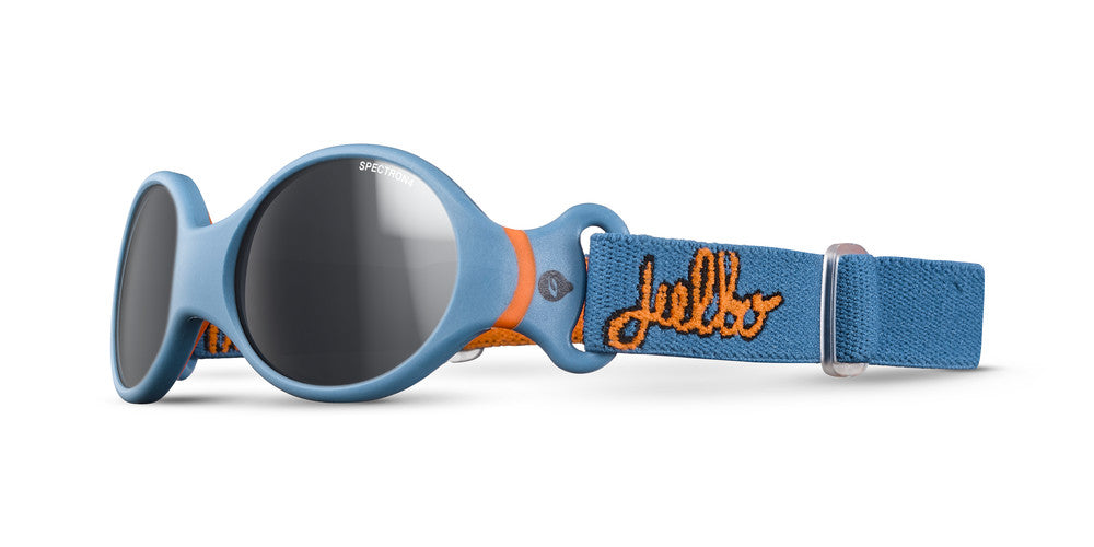 Julbo Loop S Kindersonnenbrille – Blau / Orange – Spectron 4 – Frontansicht