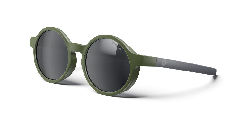 Julbo Ranger Kindersonnenbrille – Grün / Grau – Spectron 3 – Frontansicht