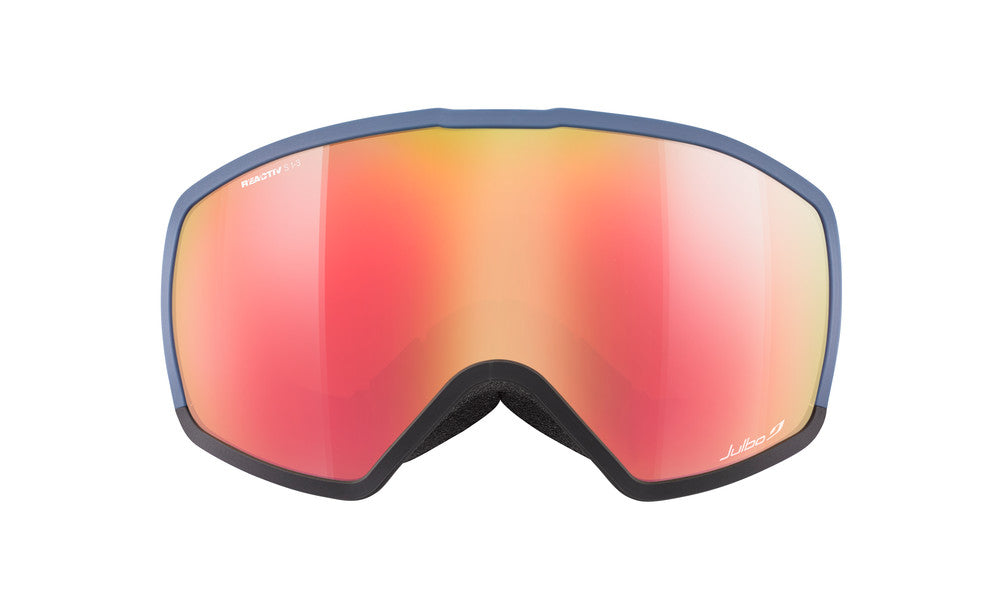 Julbo Hit OTG Skibrille – Blau / Schwarz – REACTIV 1-3 High Contrast – Seitenansicht