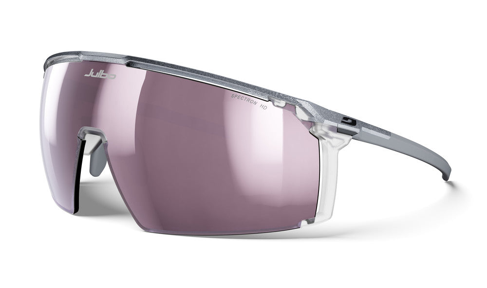 Julbo Panora Sportbrille – Silber / Kristall – Spectron HD 3 – Frontansicht