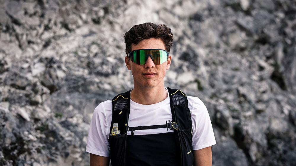 evil eye trailsense E045 Sportbrille – 4500 dark blue matt – LST® VARiO blue-green M – Modelfoto