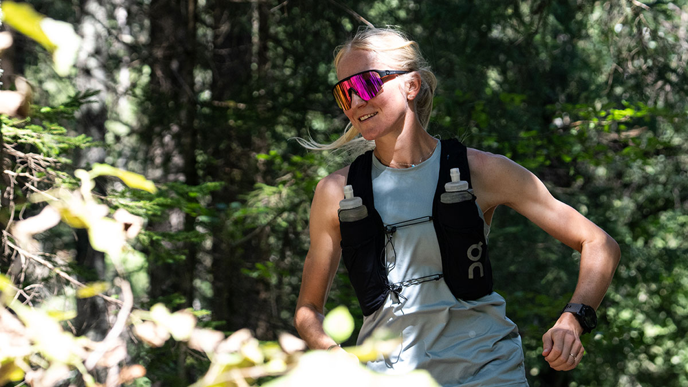 evil eye trailsense E045 Sportbrille – 9000 black matt – LST® VARiO purple M – Modelfoto