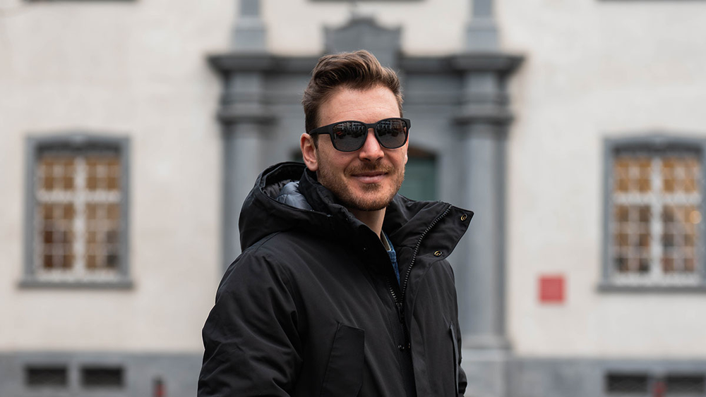 evil eye mira Sportbrille – black matt – LST® grey silver M – Modelfoto