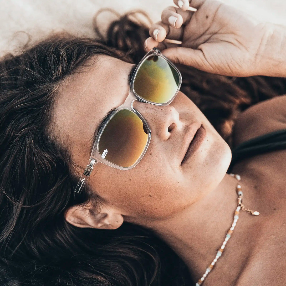 gloryfy Gi22 Amadeus black matt Sonnenbrille – Tragebild Damen