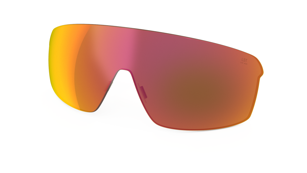 evil eye Wechselglas LST® active red M für traileye pro & traileye