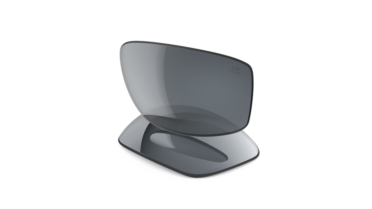 evil eye Wechselglas LST® grey silver M für stoked
