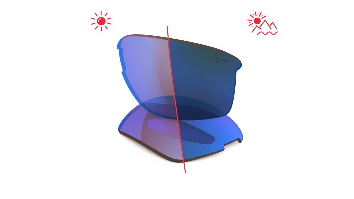 evil eye Wechselglas LST® blue light VARiO M für elate.o pro & elate extreme