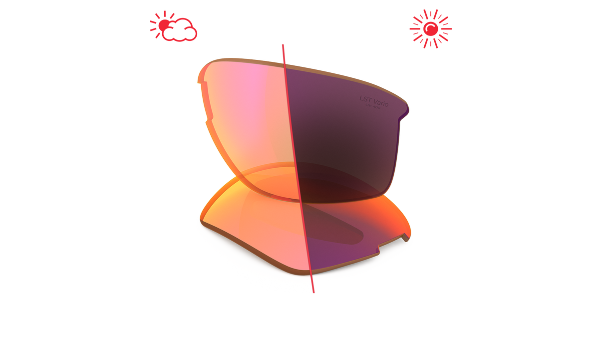 evil eye Wechselglas LST® VARiO purple M für elate.o pro & elate extreme
