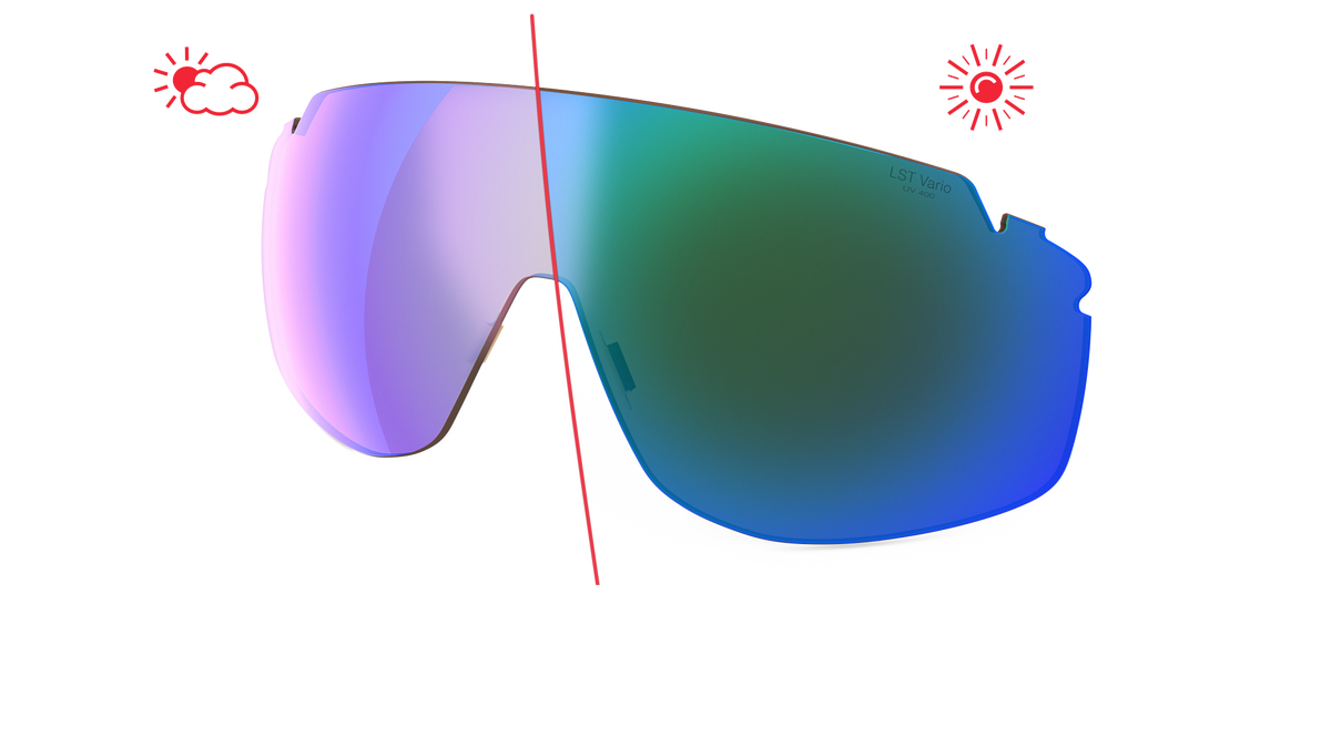 evil eye Wechselglas LST® VARiO blue-green M für vistair-y