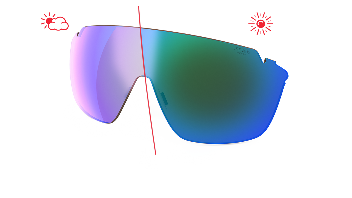 evil eye Wechselglas LST® VARiO blue-green M für vistair-x