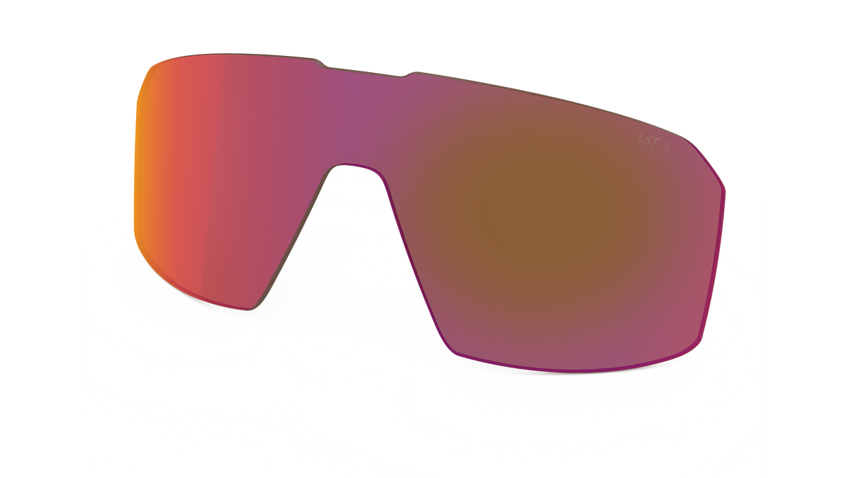 evil eye Wechselglas LST® active red M für roadsense