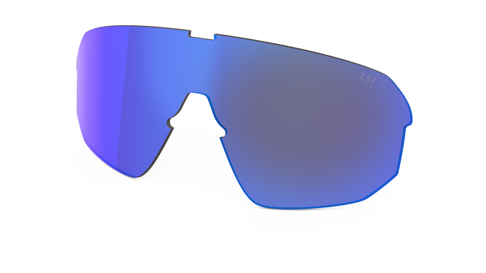 evil eye Wechselglas LST® active blue M für trailsense II