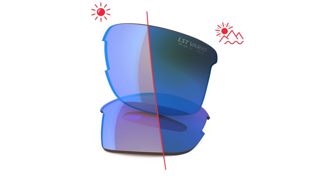 evil eye Wechselglas LST® blue light VARiO M für coastline