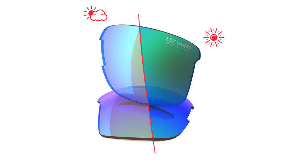 evil eye Wechselglas LST® VARiO blue-green M für coastline